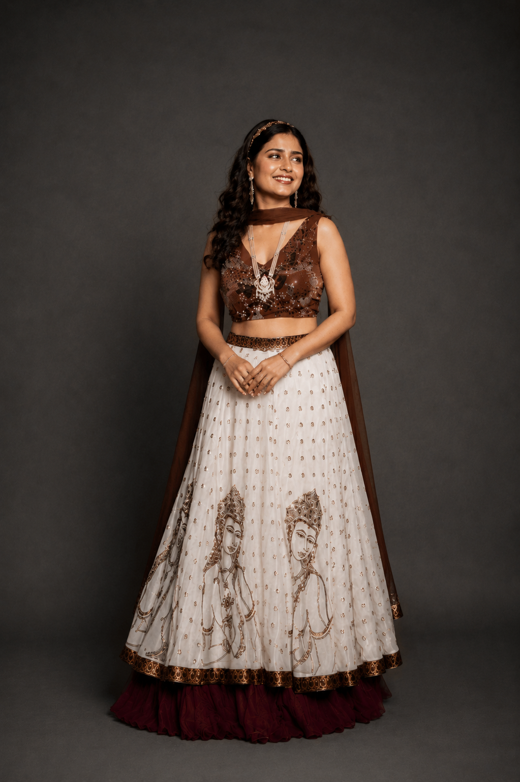 Ivory Tales Lehenga Set