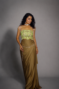 Earth and Bloom Draped Ensemble