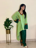 Mint Meadow Asymmetric Co-ord Set